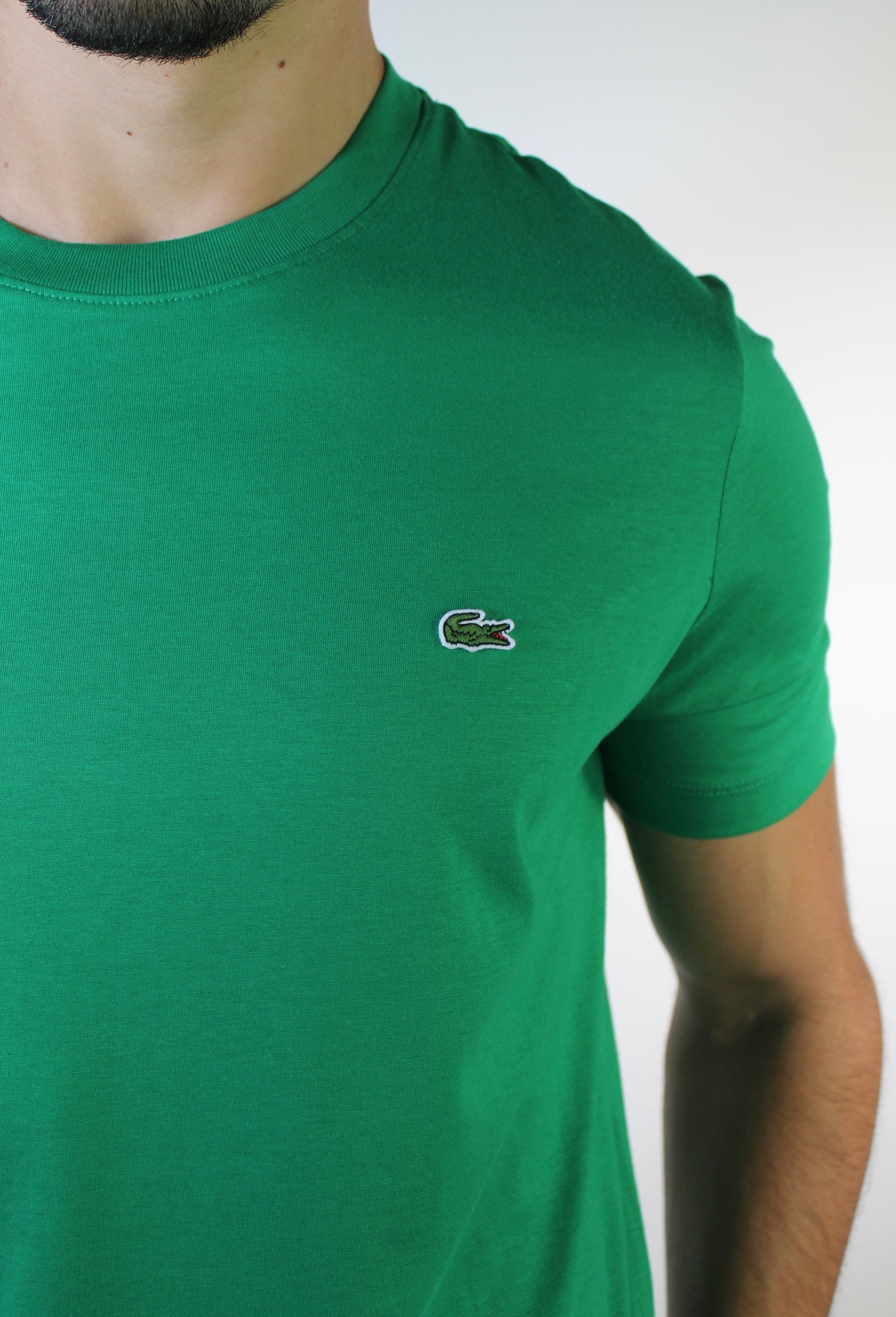 Camiseta Algodão Pima LCT - Verde Bandeira