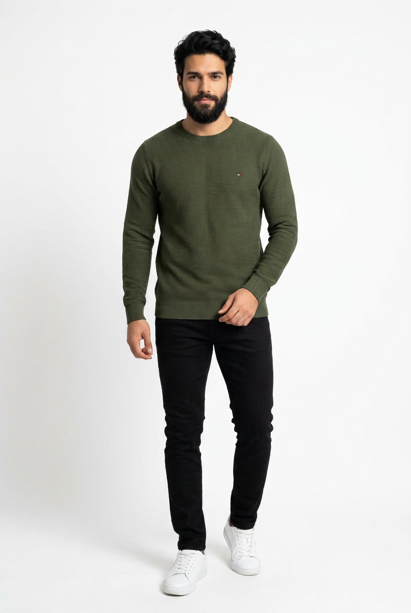 Camisa Long Sleeve TH Amalfi Core - Verde Musgo