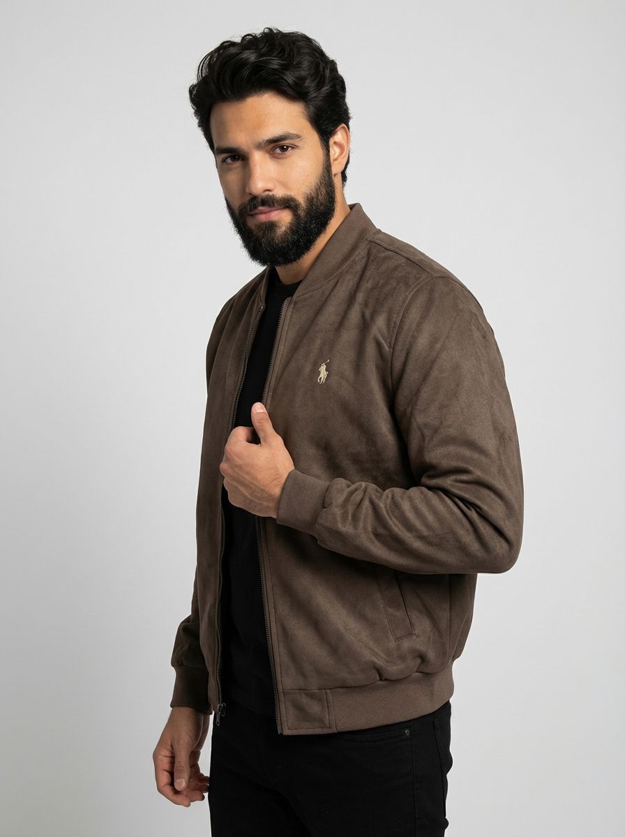 Jaqueta Suede RL Smart Modern Fit - Marrom