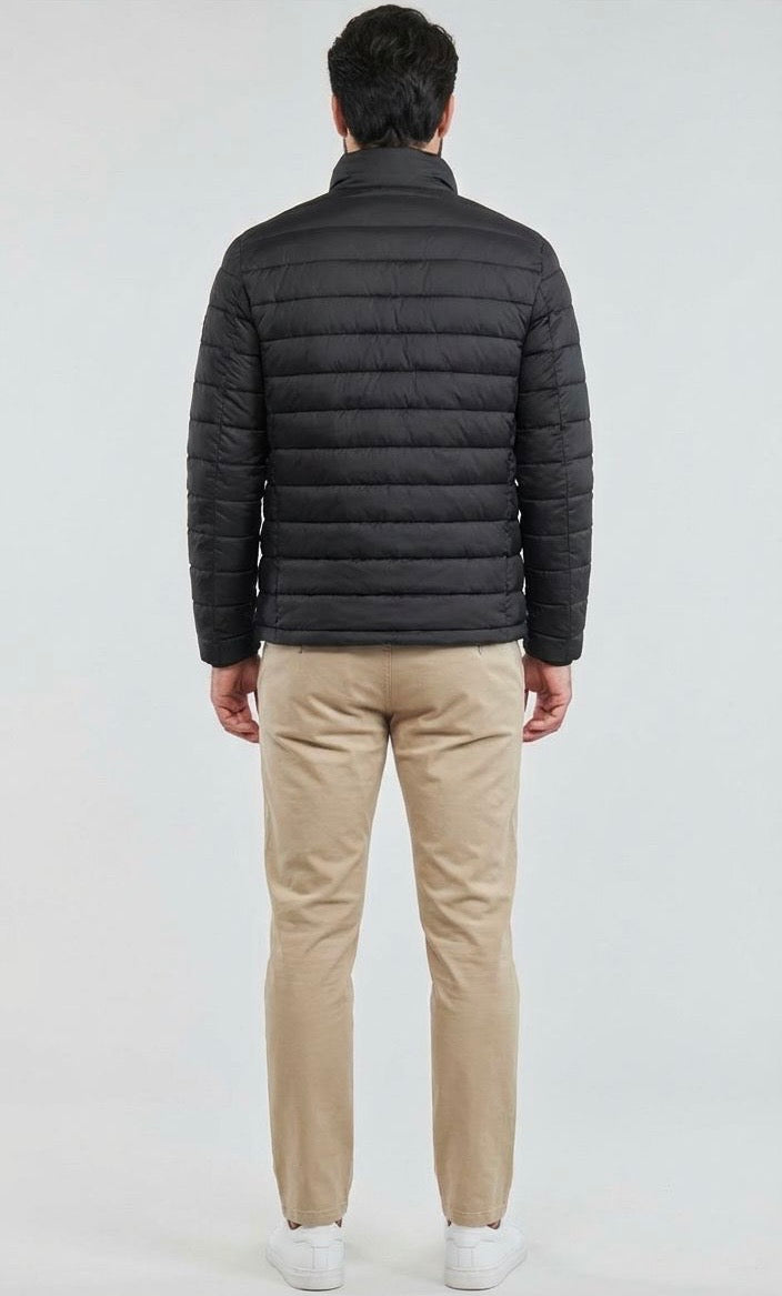 Jaqueta Puffer TH Cold Weather - Preta