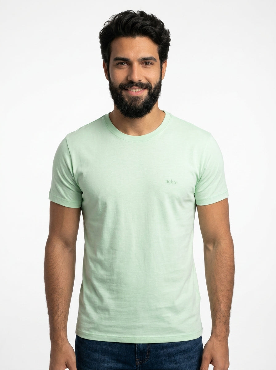 Camiseta Masculina Nobre Men - Verde Menta
