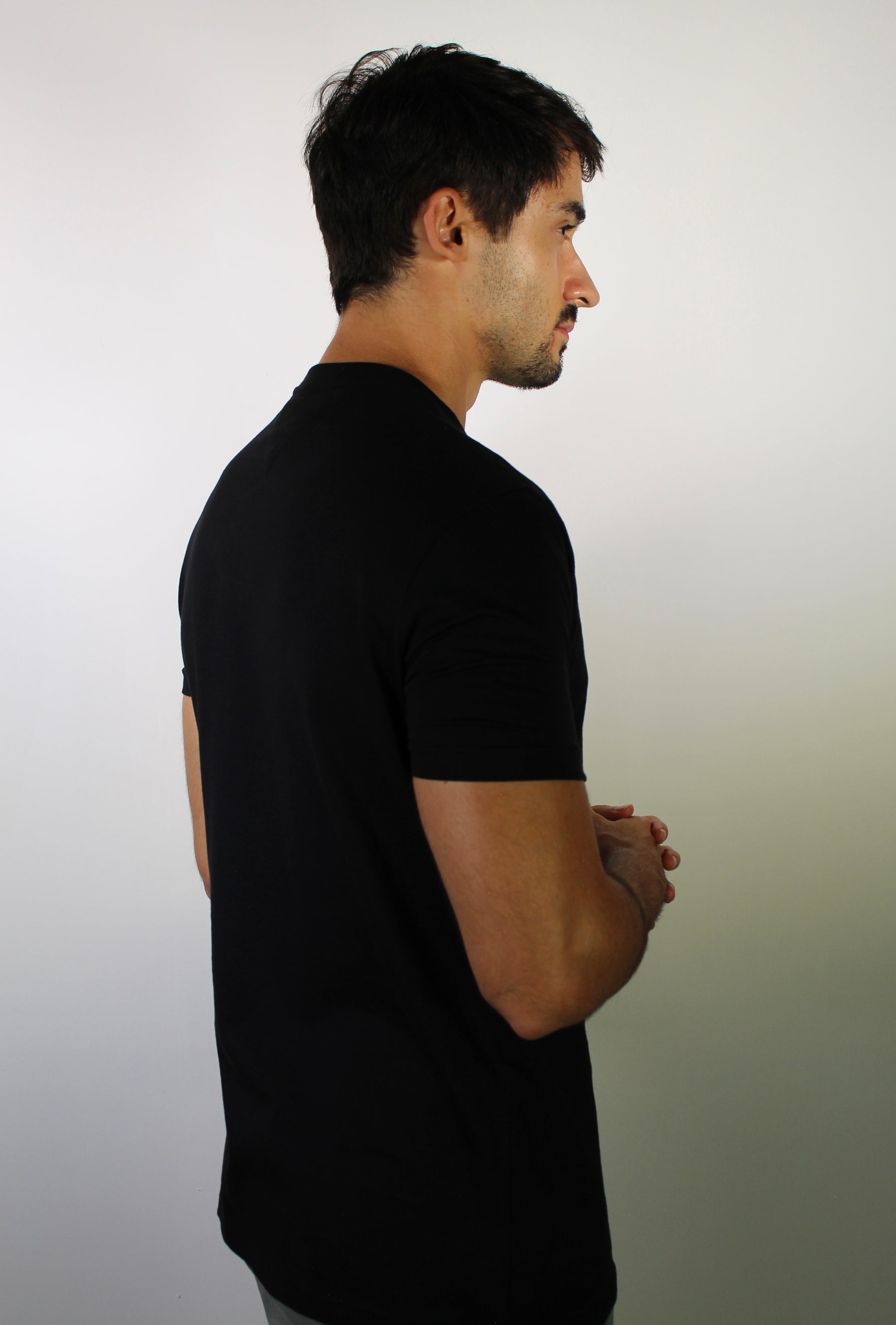 Camiseta TH Flag Frame Outline Tee - Preta