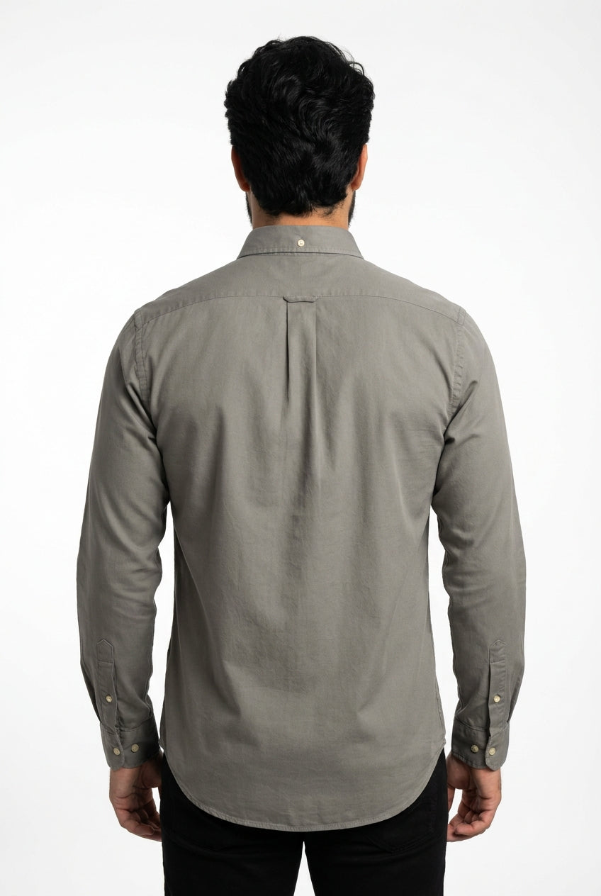 Camisa Social RL Lisa Manga Longa - Verde Oliva