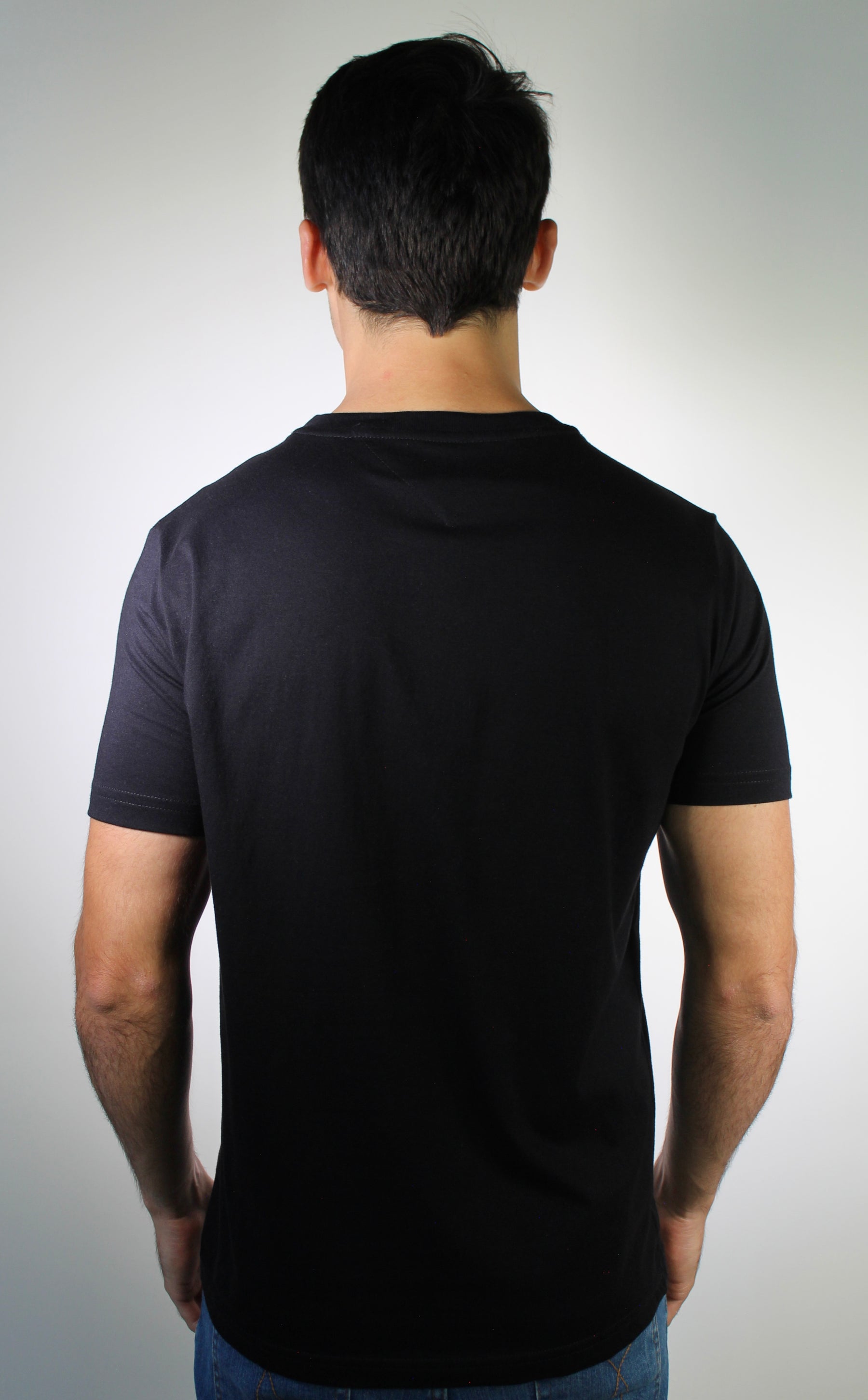 Camiseta TH Hilfiger NYC USA - Preta