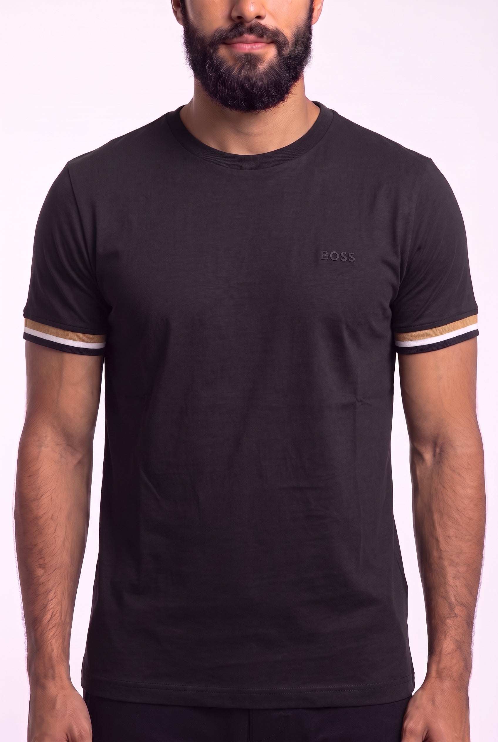 Camiseta Boss Tone Signature Line - Preta