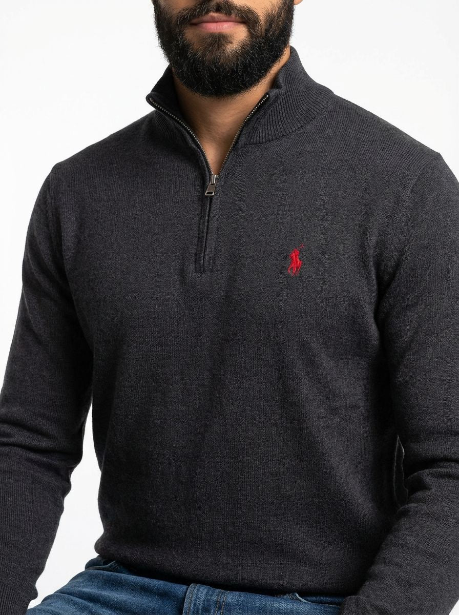 Suéter RL Timeless Knit - Grafite