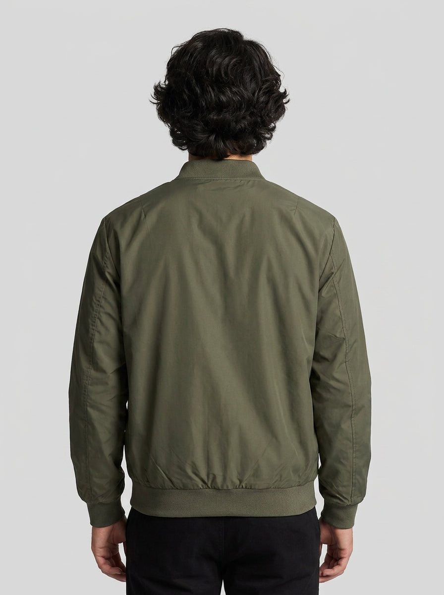 Jaqueta Bomber RL Portside Field - Verde Militar