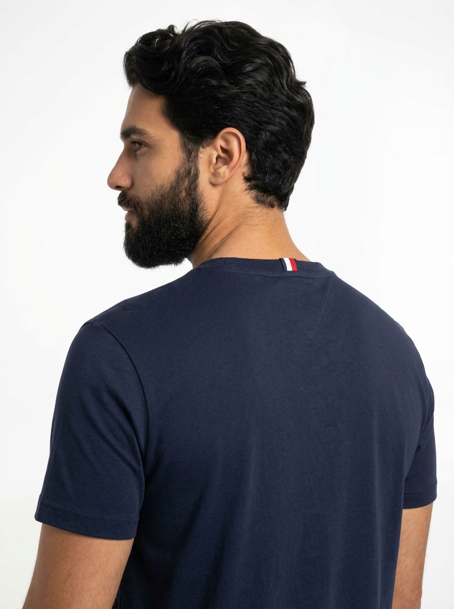 Camiseta TH Grid Flag Urban Concept - Azul Marinho