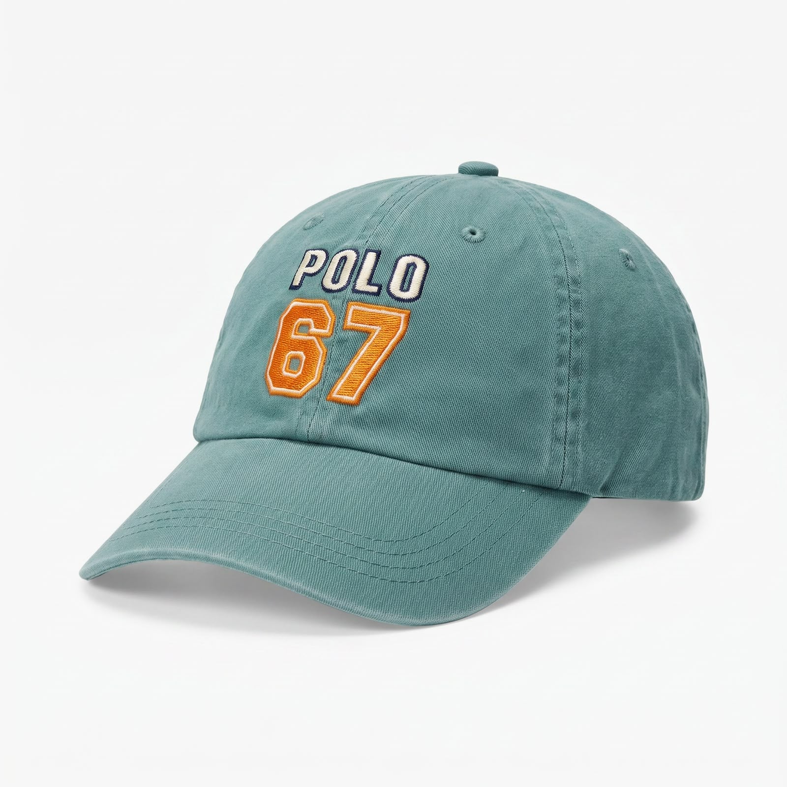 Boné Polo RL Varsity 67 - Verde Sálvia
