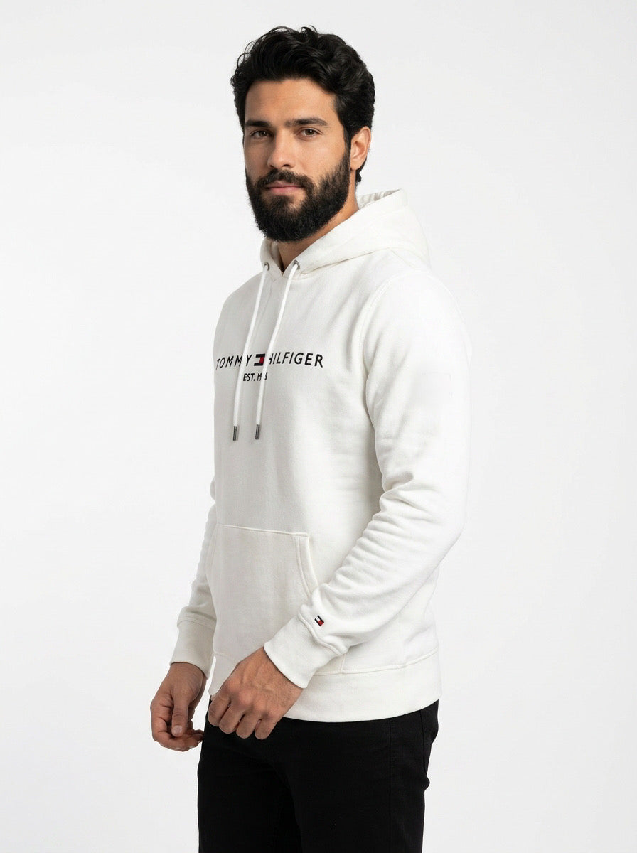 Moletom TH Est. 1986 Hoodie - Off White