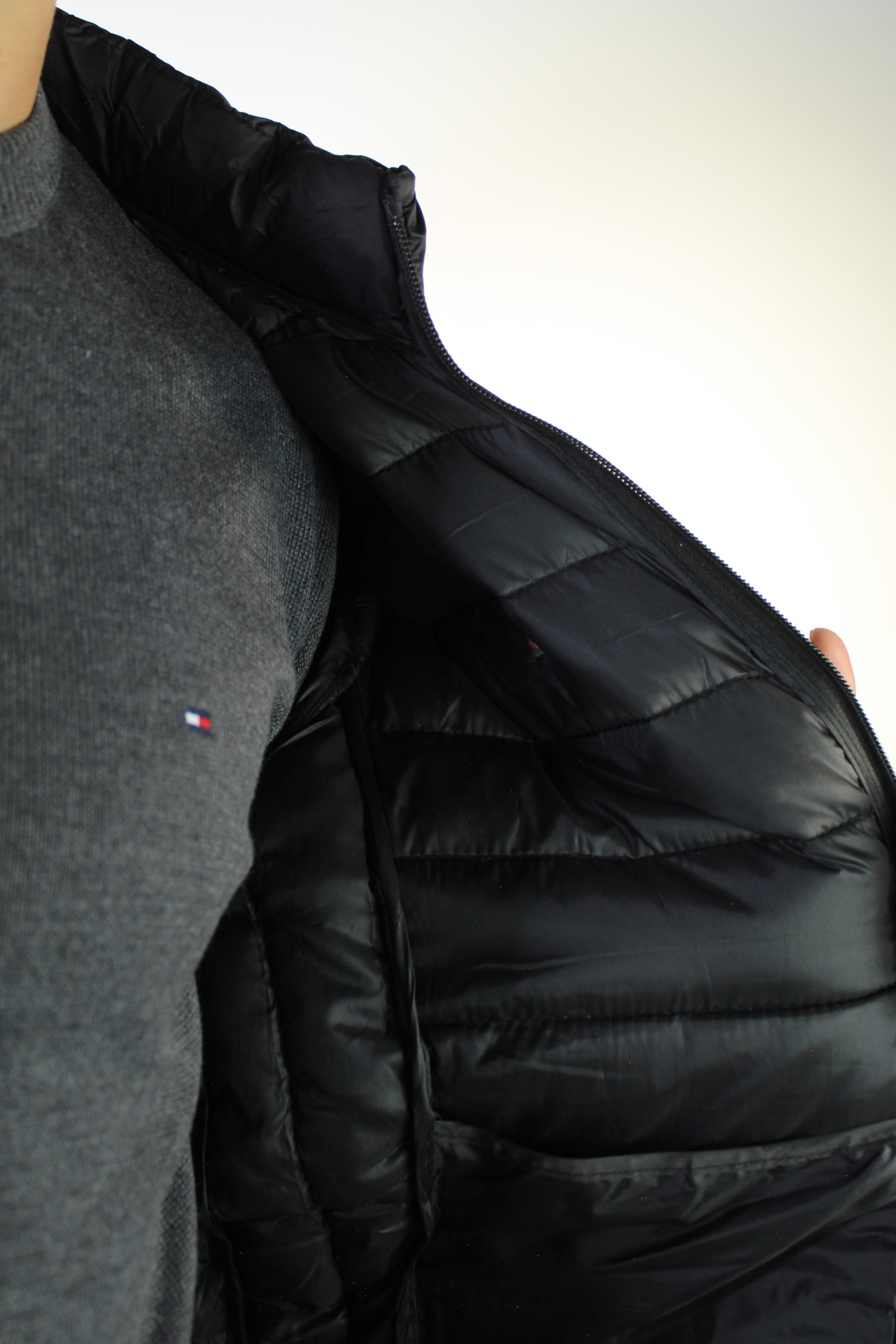 Jaqueta Puffer TH - Preta