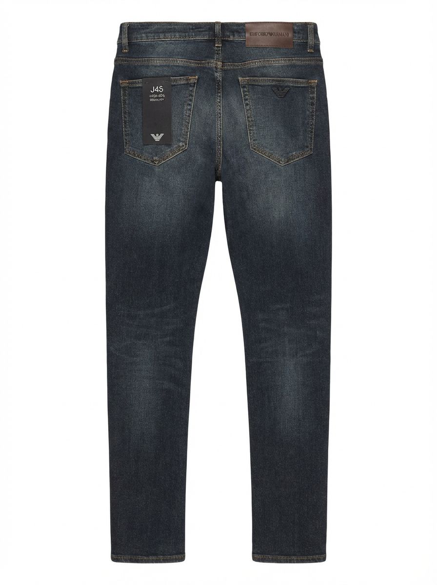 Calça Jeans EA - Vintage Stoned Denim