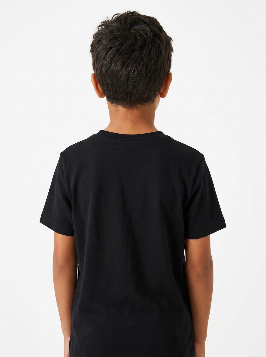 Camiseta RL Classic Infantil - Preta Small Pony Vermelho