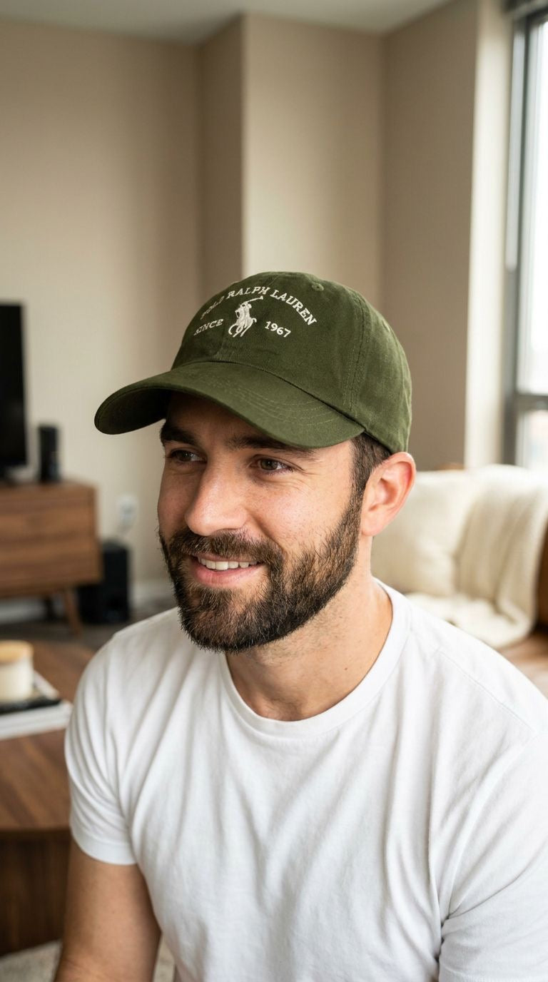 Boné Polo RL Classic Since 1967 - Verde Army