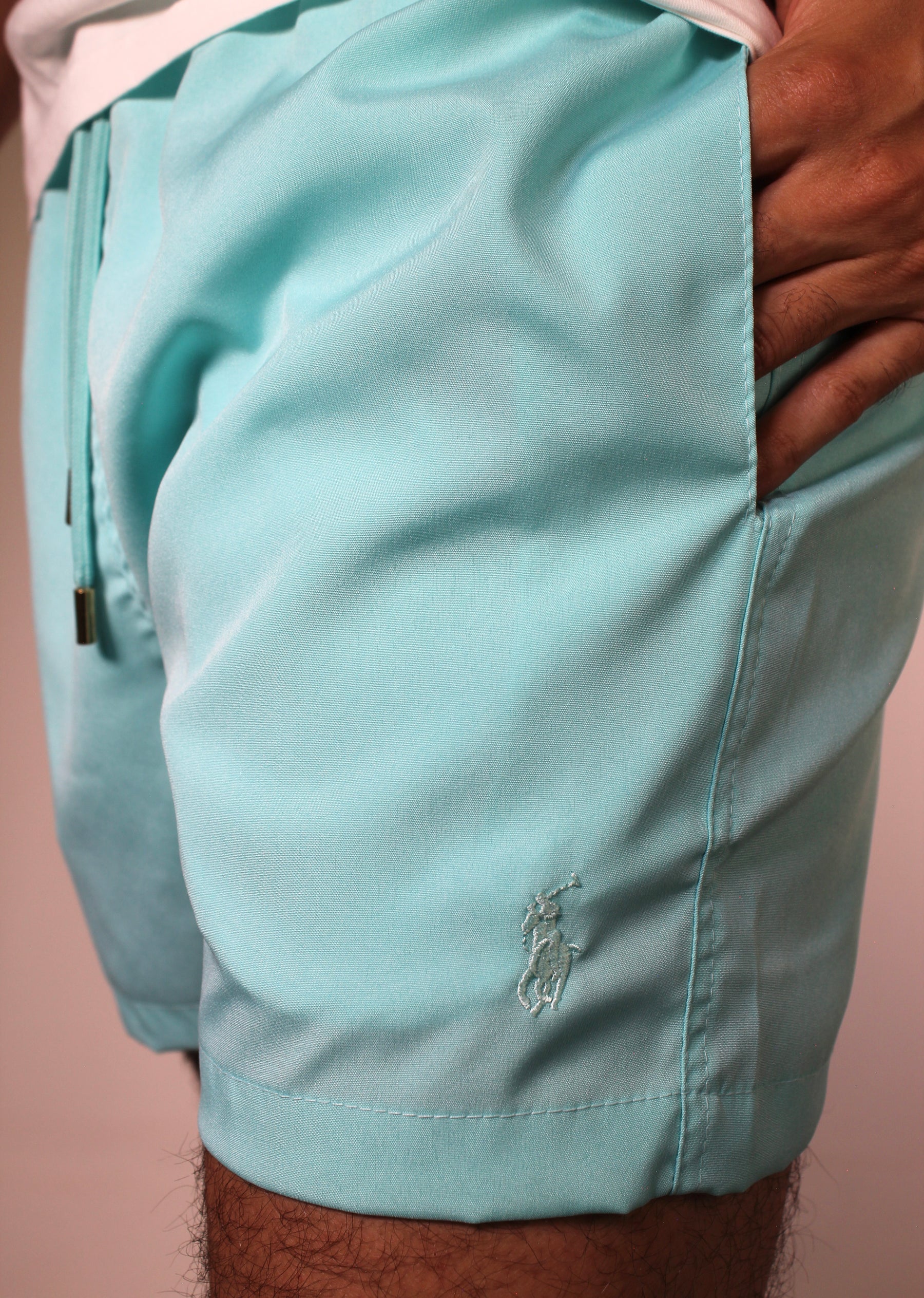 Short Beach Praia RL Hidden Wave - Verde Água