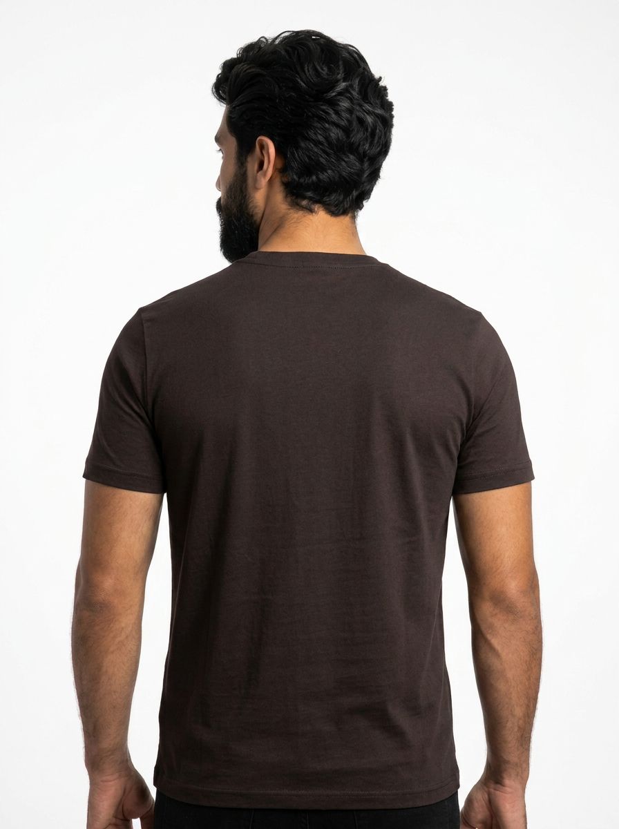 Camiseta CK Signature Script - Café