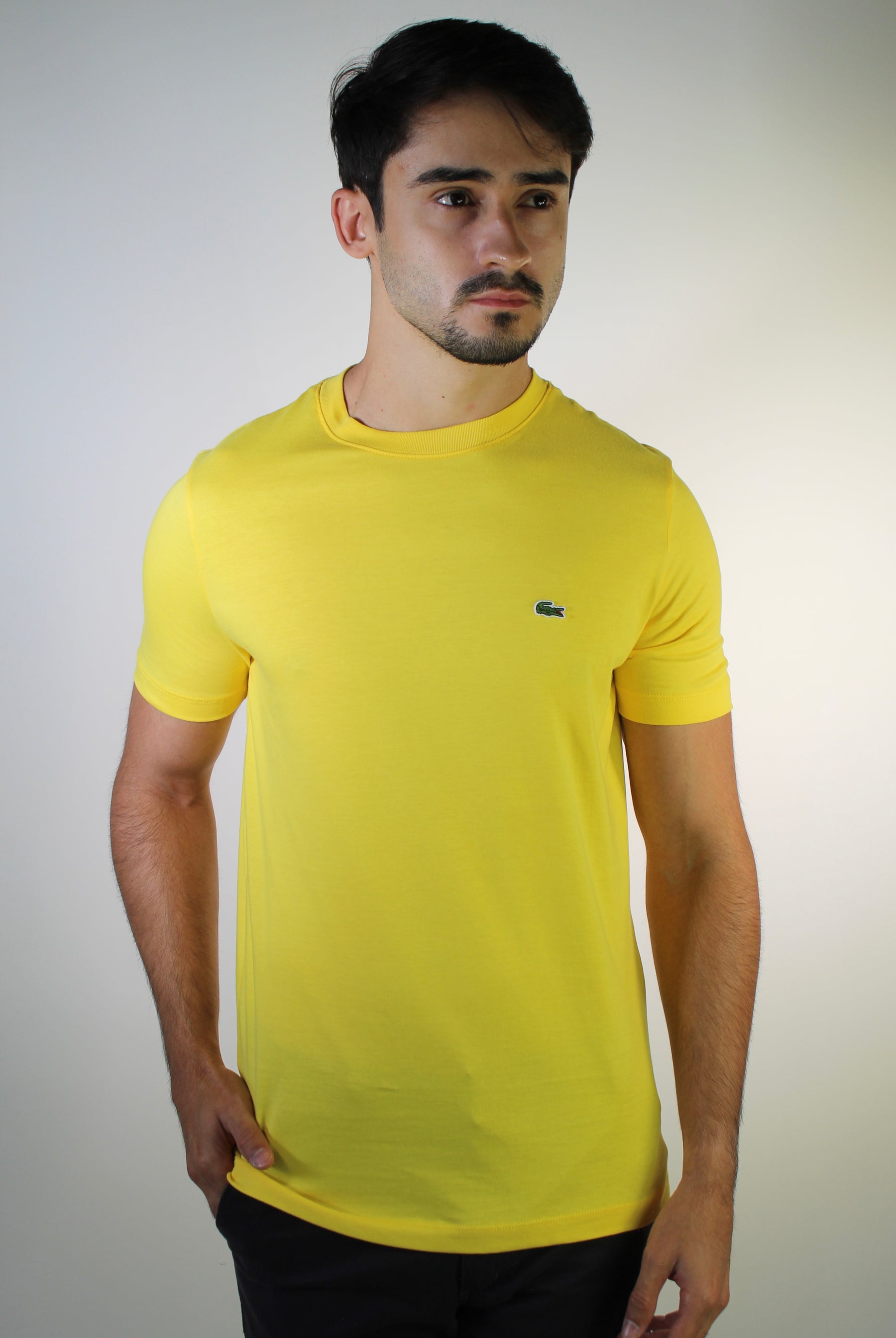 Camiseta Algodão Pima LCT - Amarela