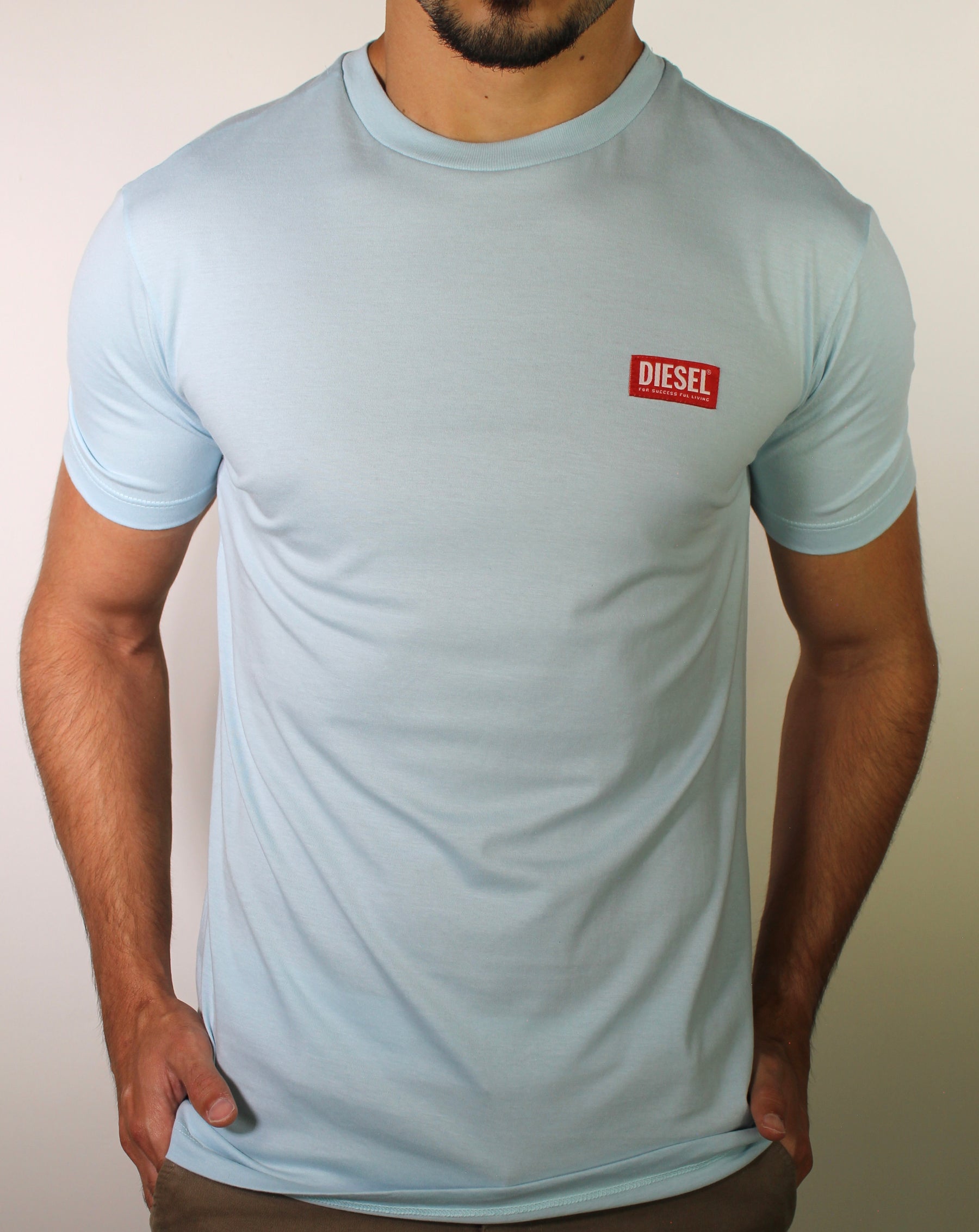 Camiseta DSL Signature Tag - Azul Bebê