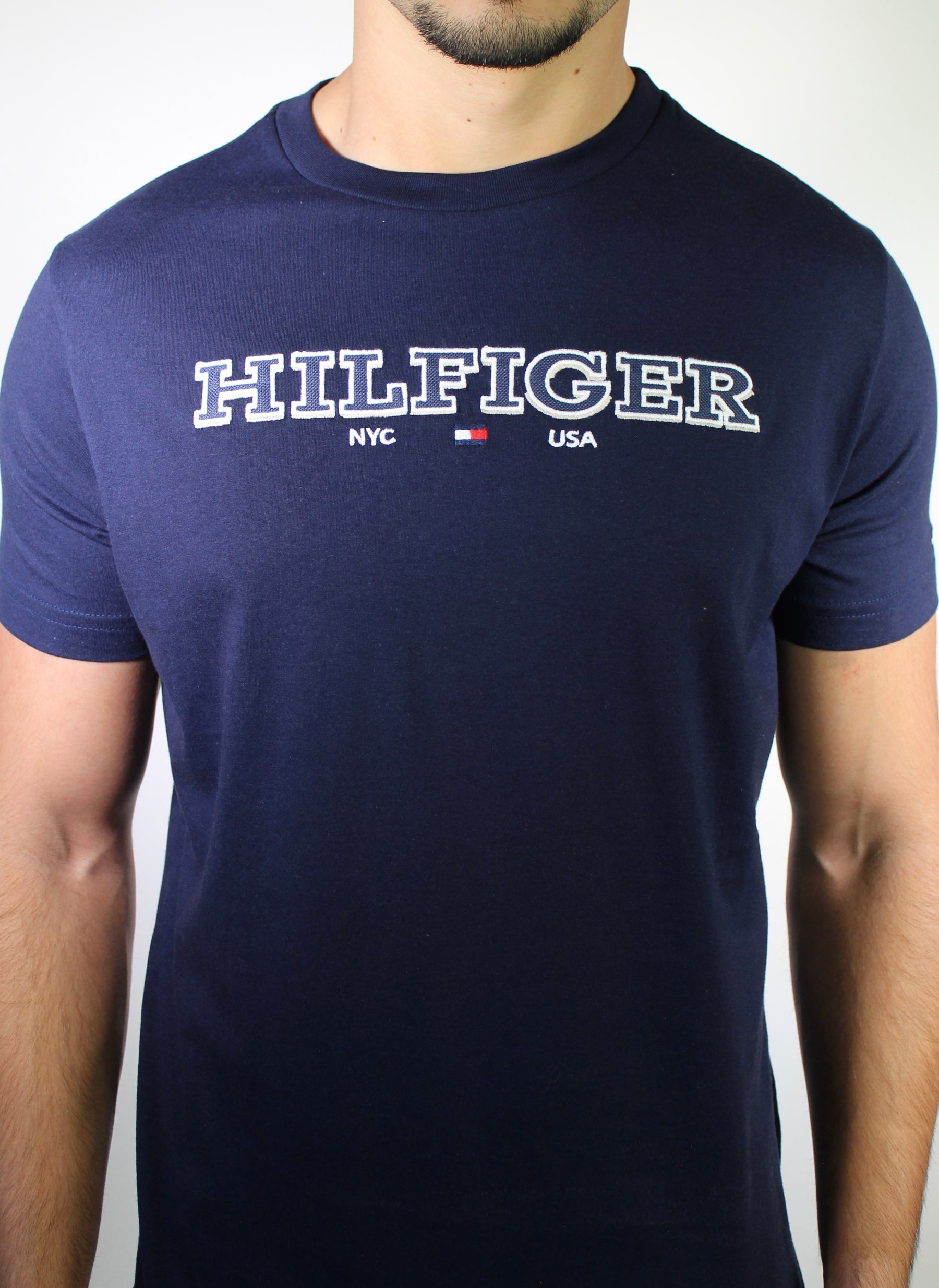 Camiseta TH Hilfiger NYC USA - Azul Marinho