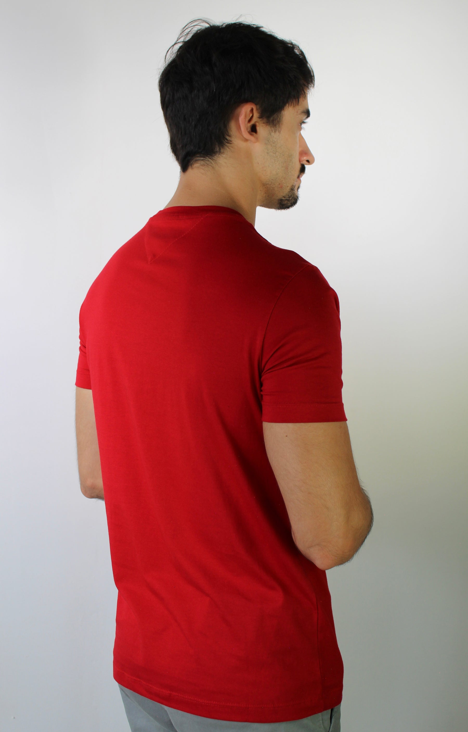 Camiseta TH Flag Stripe - Vermelha