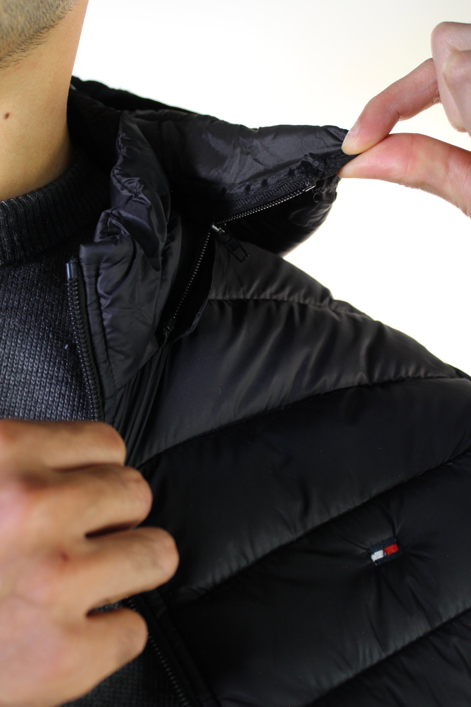 Jaqueta Puffer TH - Preta