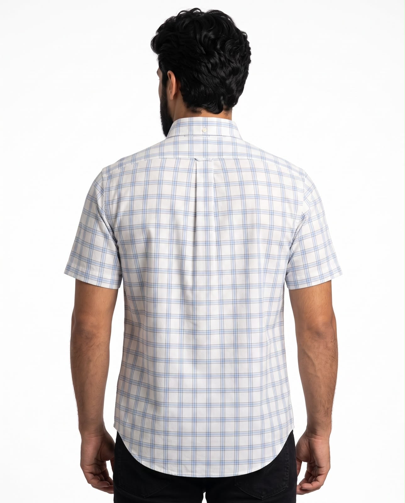 Camisa Manga Curta RL - Liverpool Classic Xadrez Azul