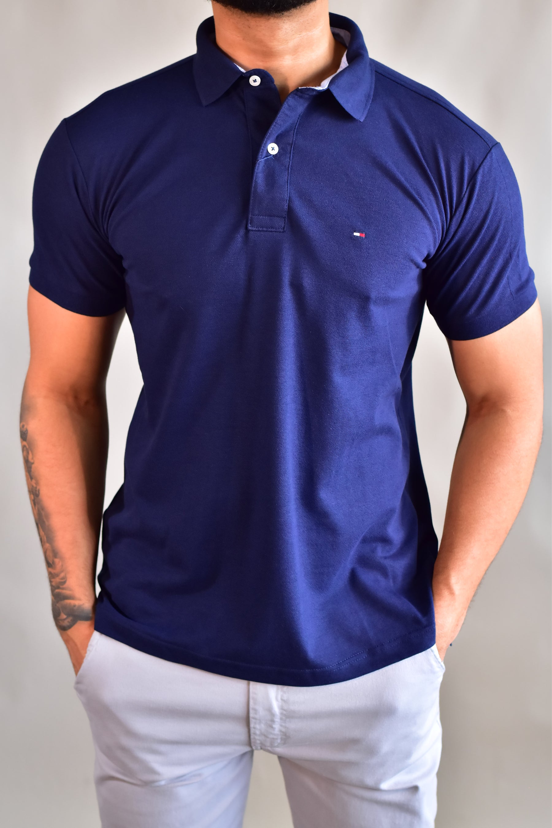 Camisa Gola Polo TH Masculina Coupe Sur Ivy - Azul Marinho
