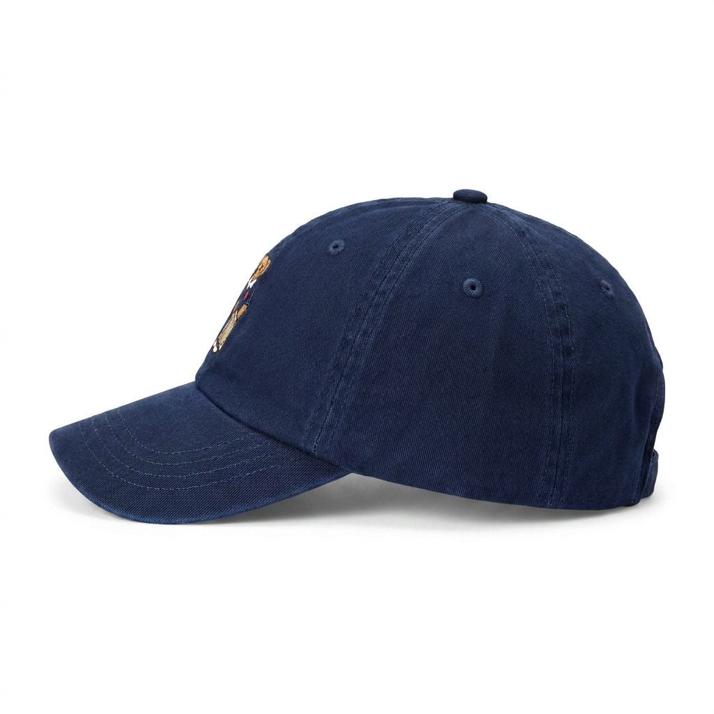 Boné Polo RL Golf Bear - Azul Marinho
