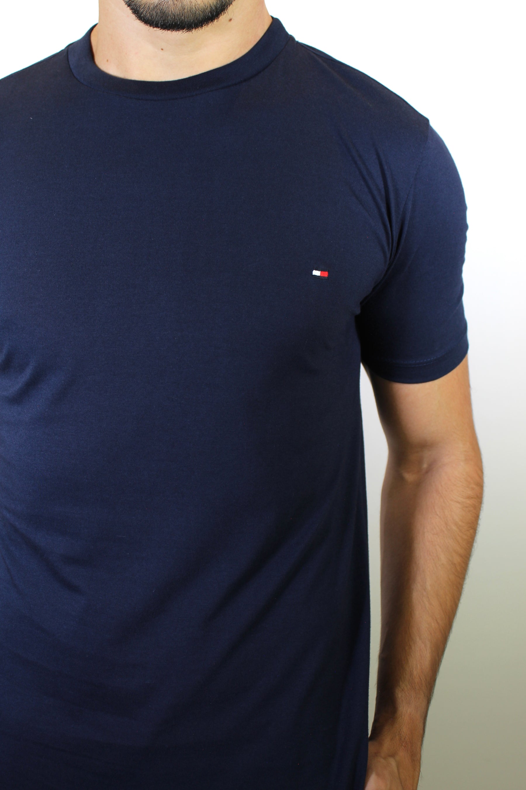 Camiseta TH Masculina Classic Nape - Azul Marinho