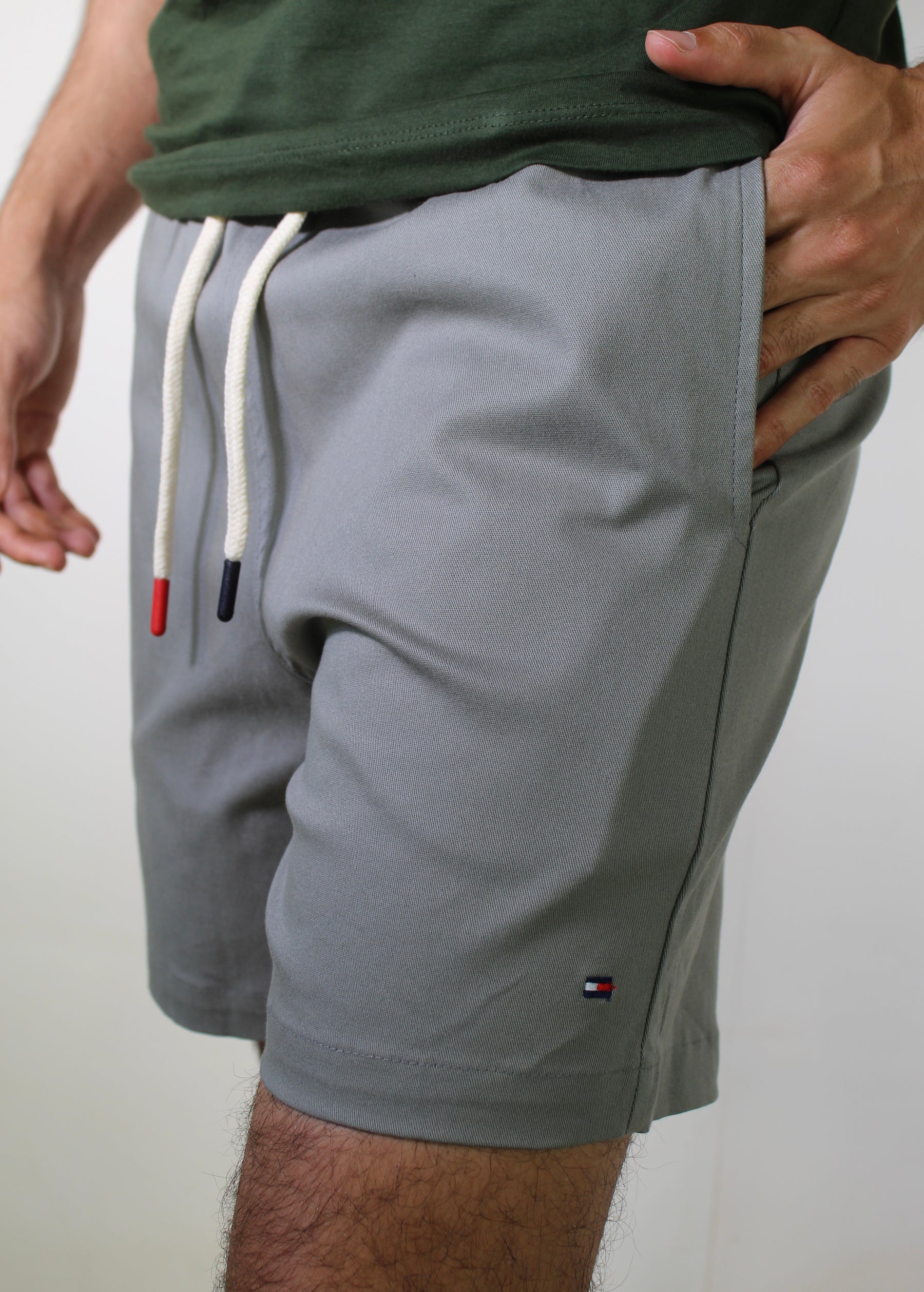 Short Sarja Masculino TH - Chumbo