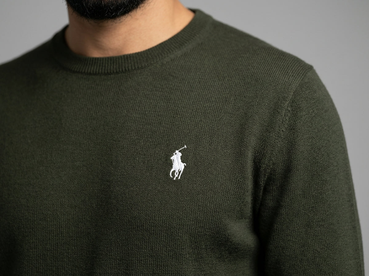 Suéter RL Essential - Verde Musgo