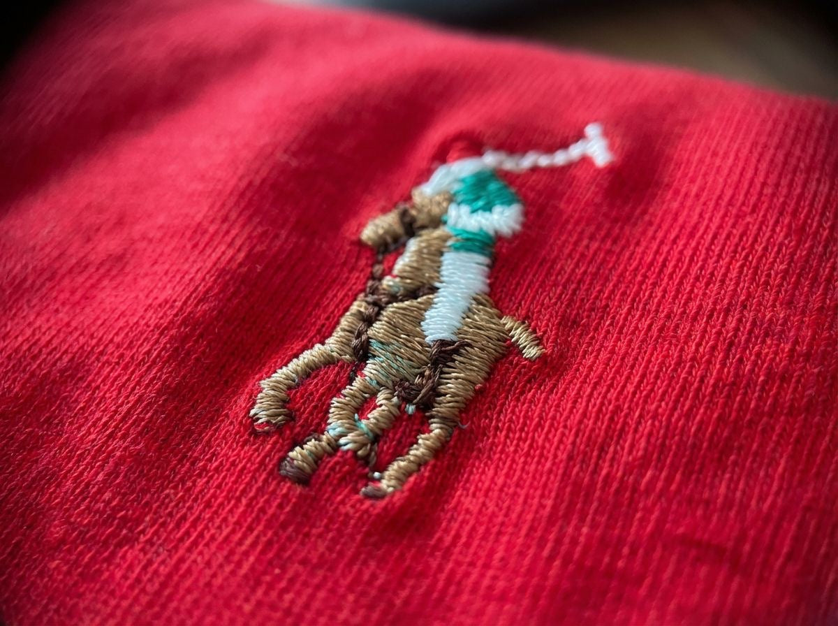 Camiseta RL Essential Small Pony Colorido - Vermelha