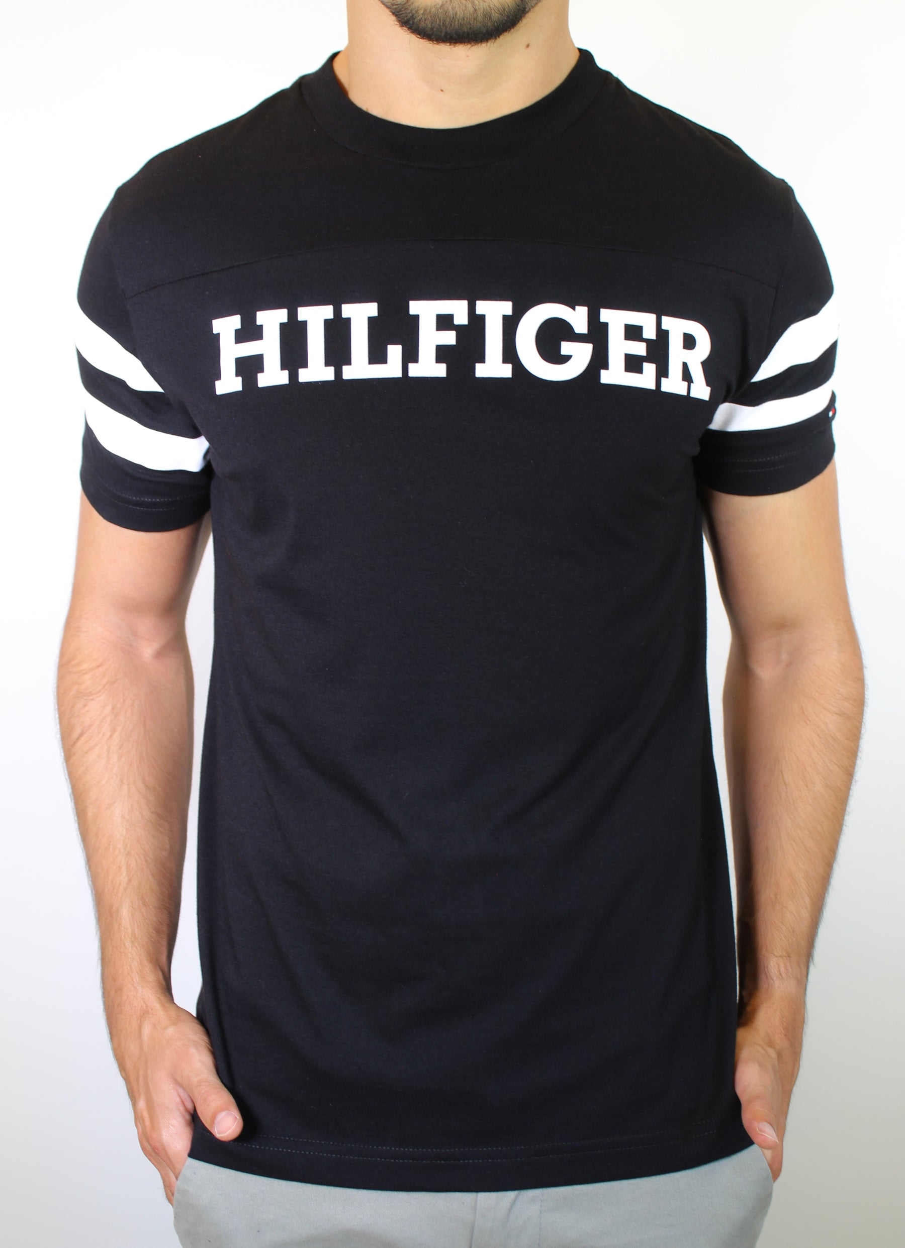 Camiseta TH Athletic Logo Tee - Preta