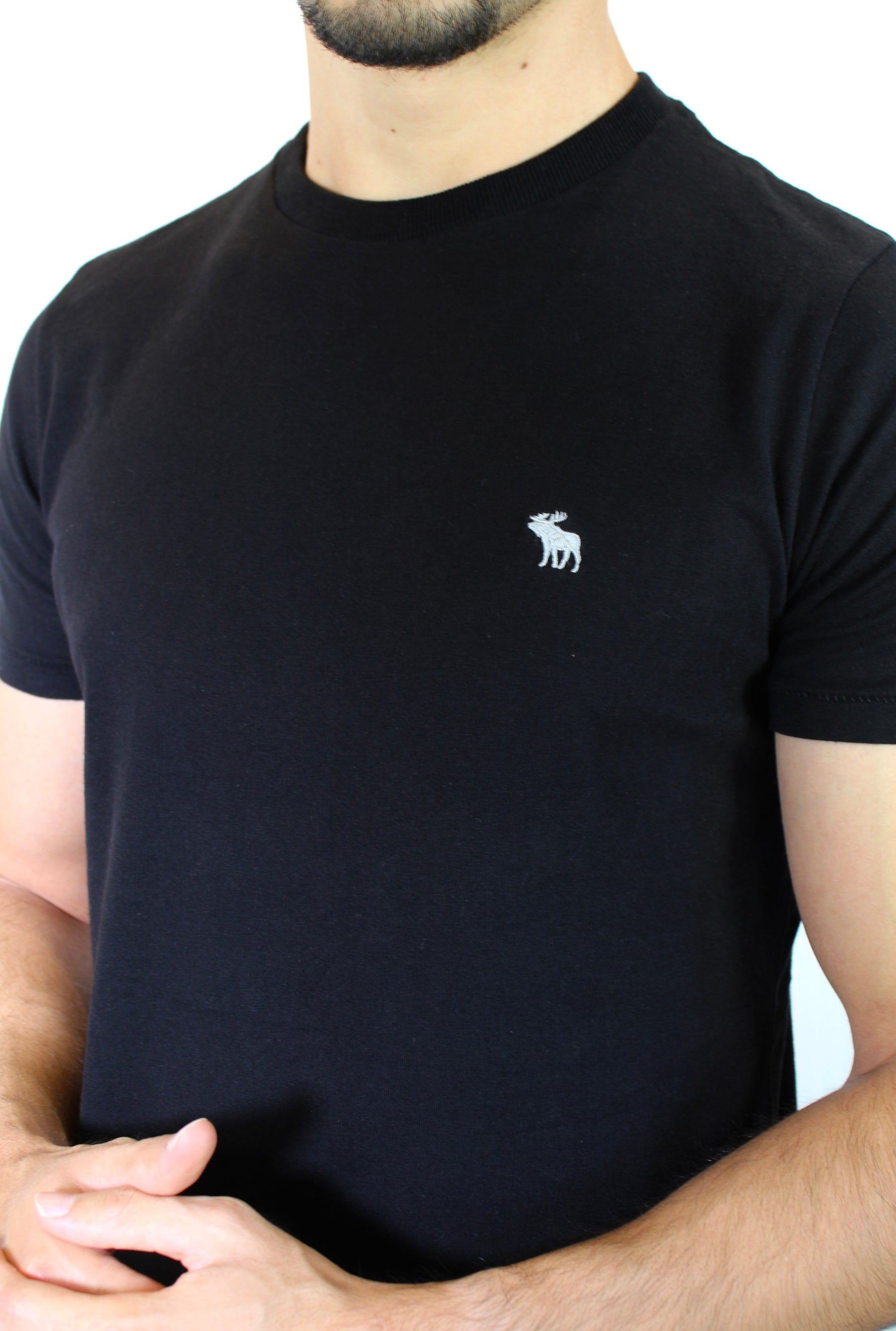 Camiseta Abercrombie Icon - Preta
