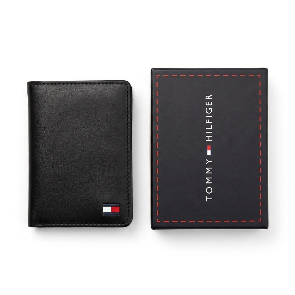 Carteira TH Classic Edge Vertical - Preta