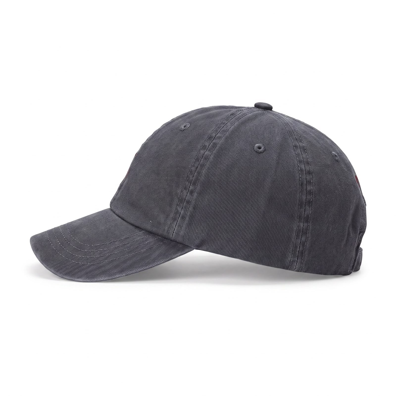 Boné Polo RL Classic - Chumbo Small Pony Vermelho