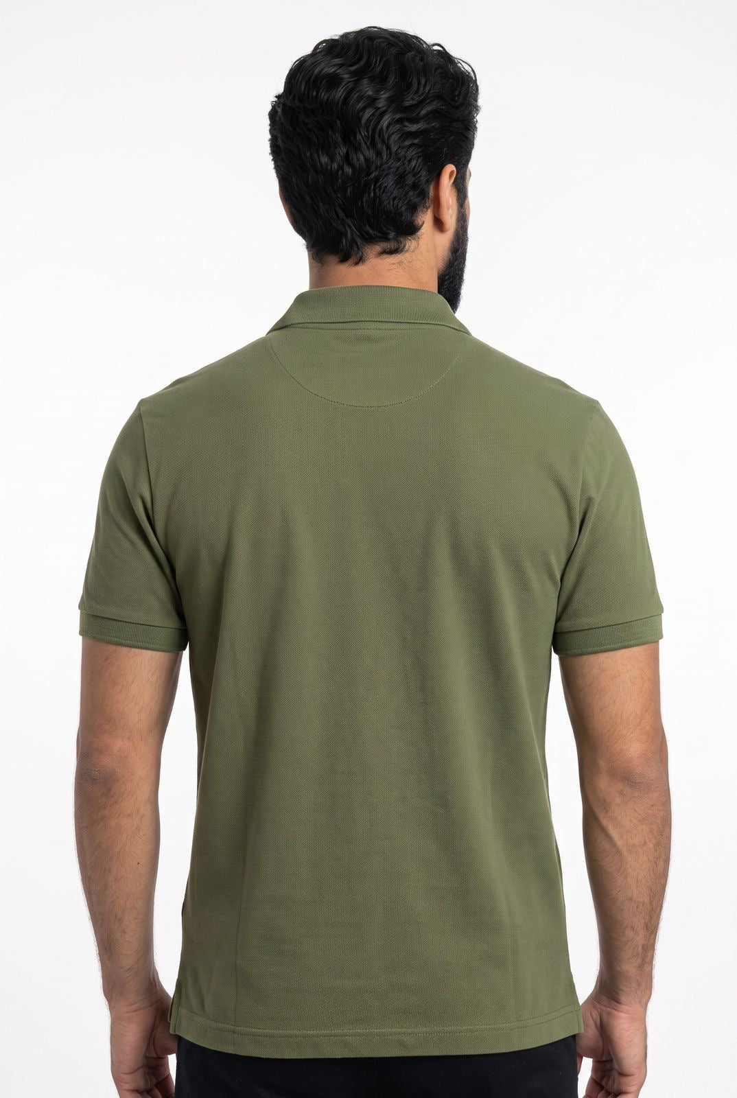 Camisa Gola Polo LCT – Verde Musgo