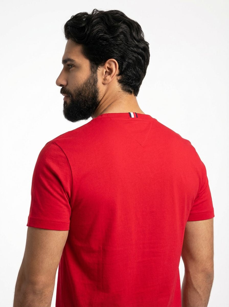 Camiseta TH Grid Flag Urban Concept - Vermelha