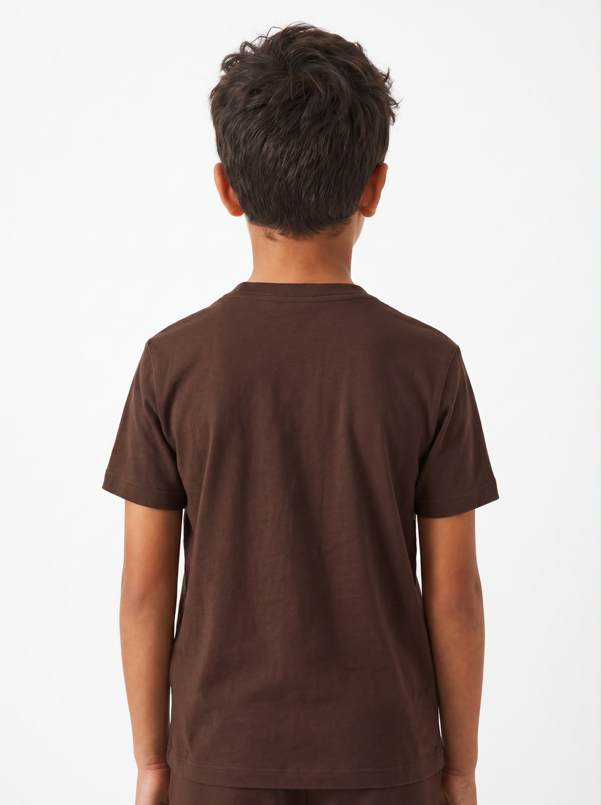 Camiseta RL Classic Infantil - Marrom Small Pony Cáqui
