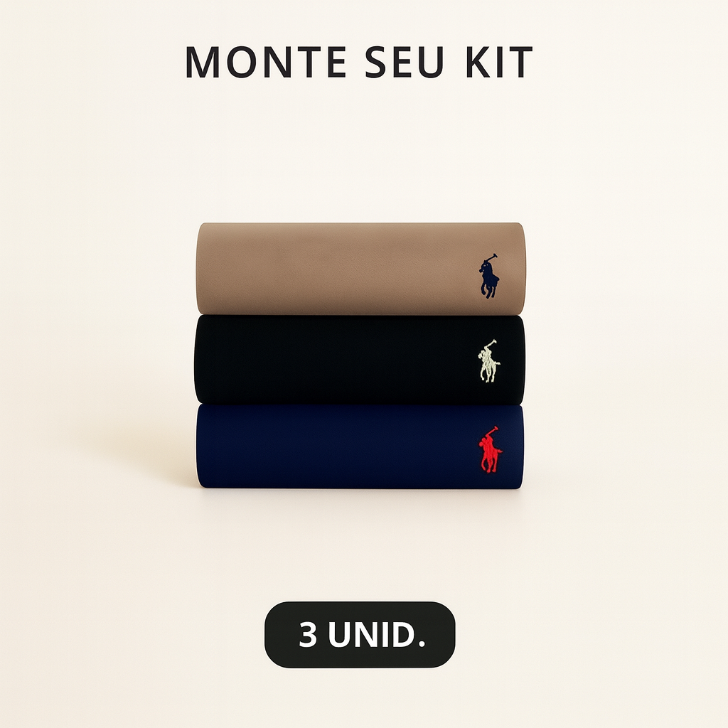 Combo 03 Camisetas RL Icon Classic