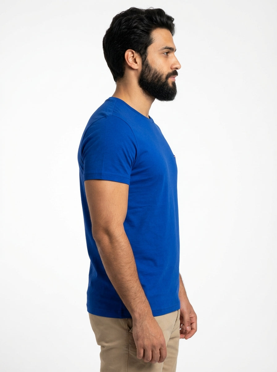 Camiseta TH Masculina Classic Nape - Azul Royal