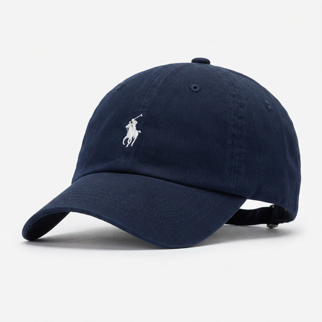 Boné Polo RL Classic - Azul Marinho Small Pony Branco