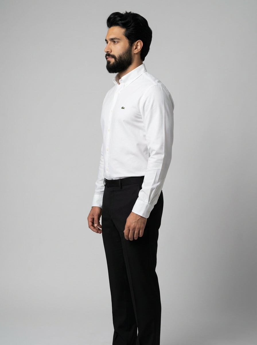 Camisa Social LCT Signature Manga Longa - Branca
