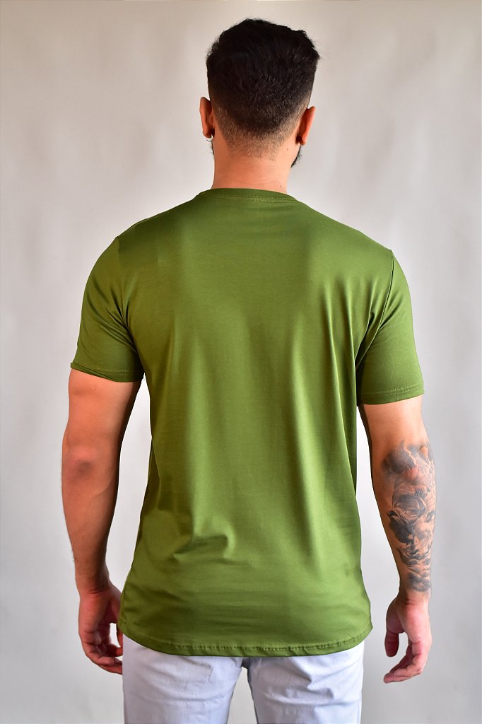 Camiseta A|X Line - Verde Musgo