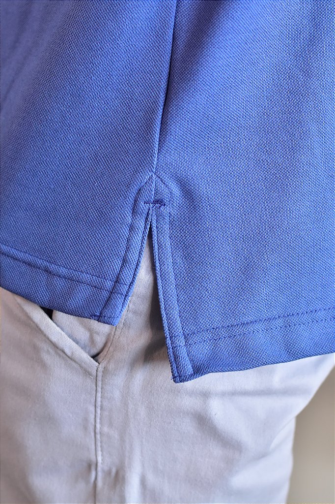 Camisa Gola Polo TH Masculina Coupe Sur Ivy - Azul Acero