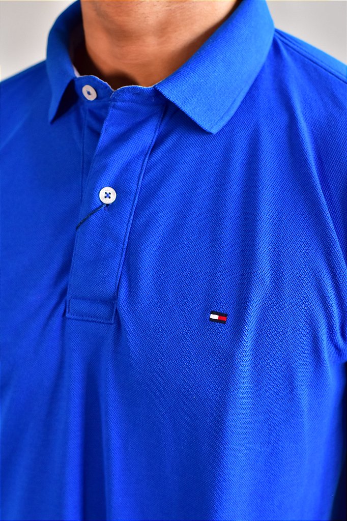 Camisa Gola Polo TH Masculina Coupe Sur Ivy - Azul Royal