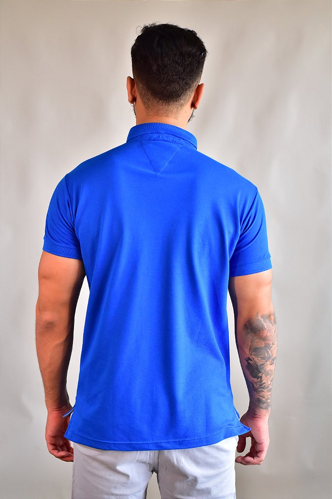Camisa Gola Polo TH Masculina Coupe Sur Ivy - Azul Royal