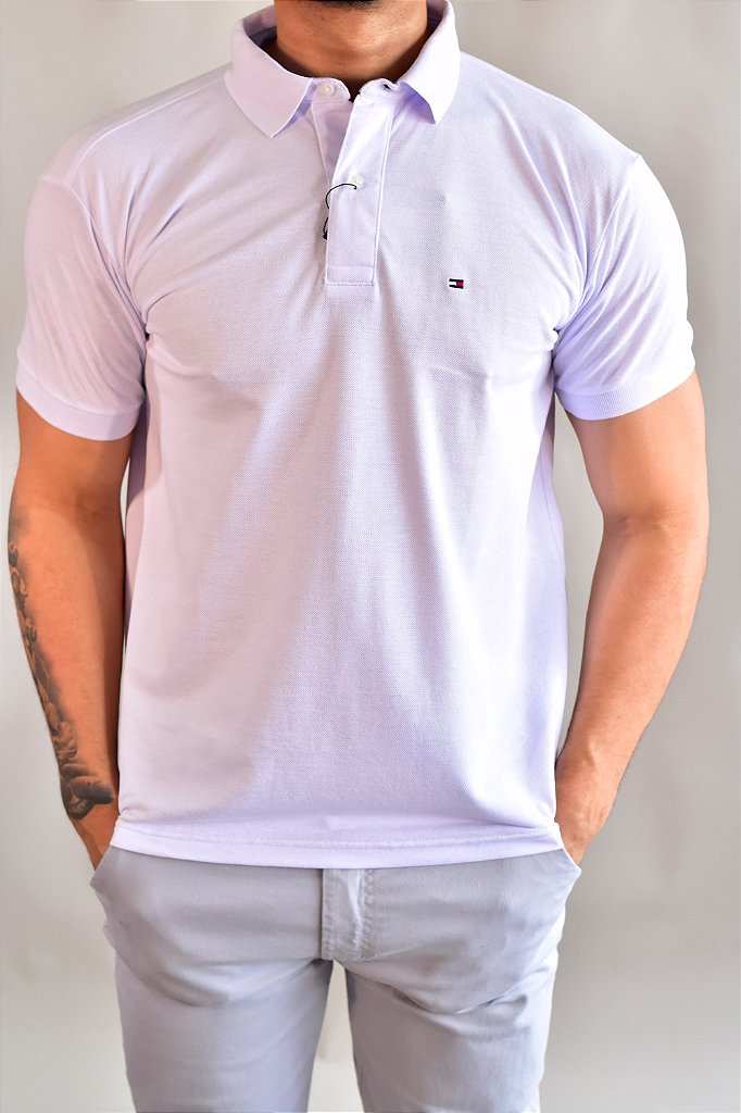 Camisa Gola Polo TH Masculina Coupe Sur Ivy - Branca