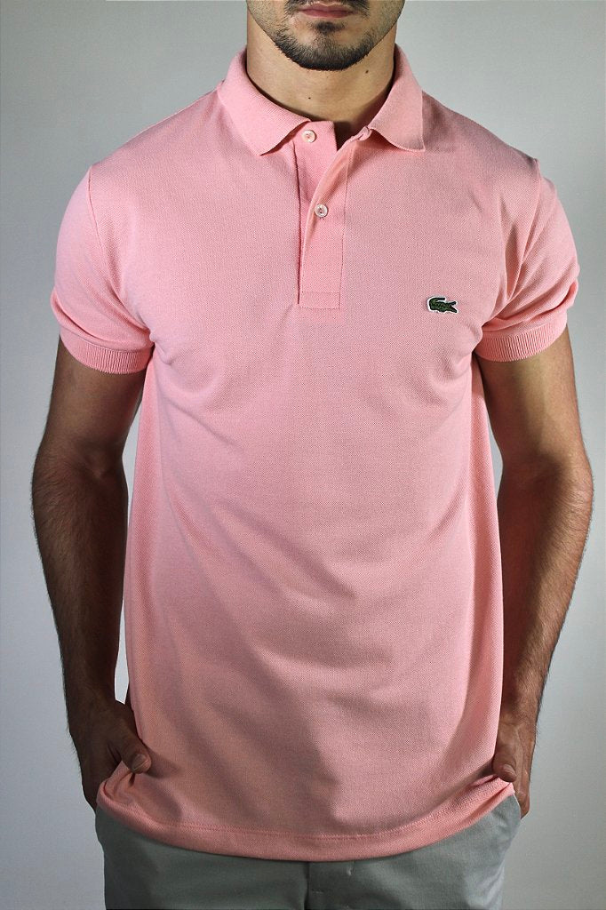 Camisa Gola Polo Masculina LCT – Rosa