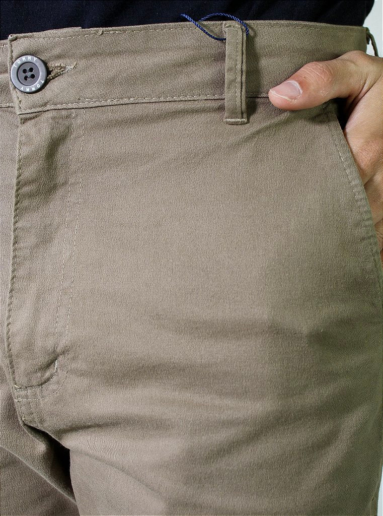 Calça Sarja TH - Cáqui